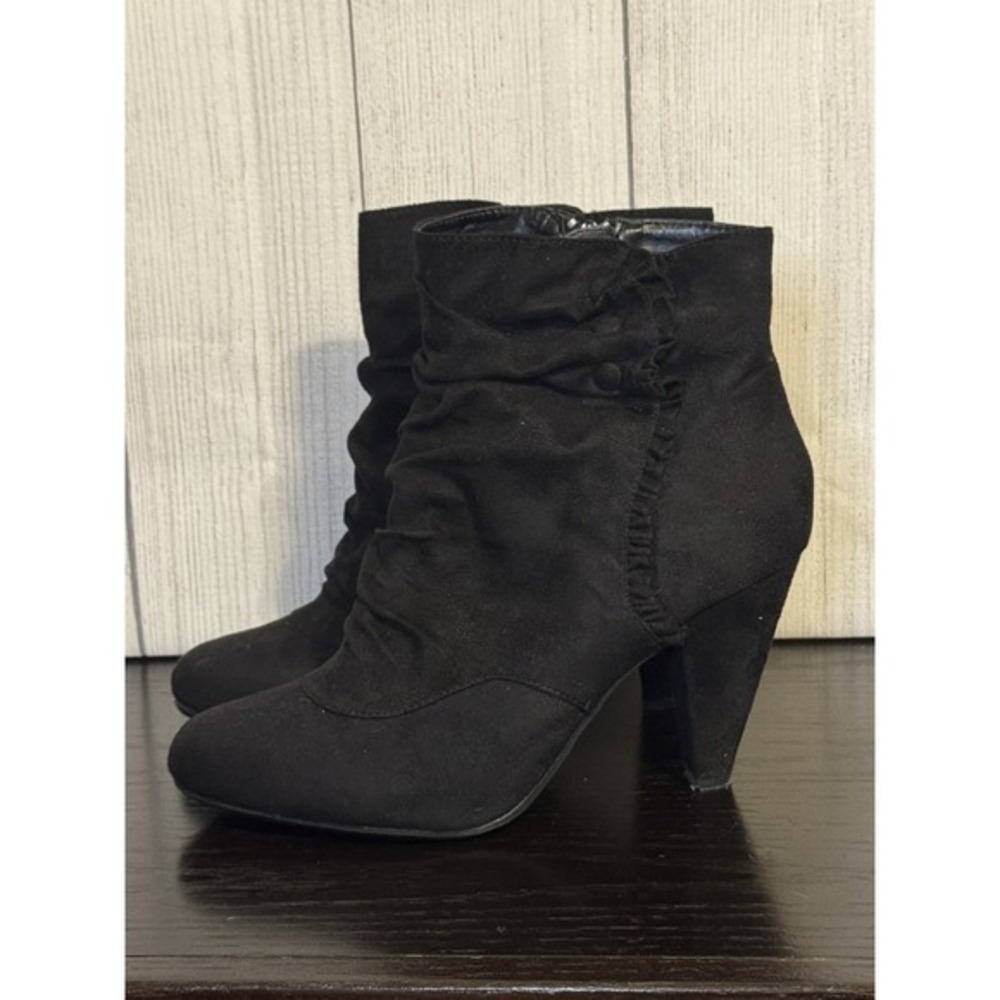 Cloudwalkers Avenue Leather Ankle Boots – Black – Women's 9.5 Wide - Picture 2 of 8